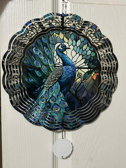 Peacock Windchime